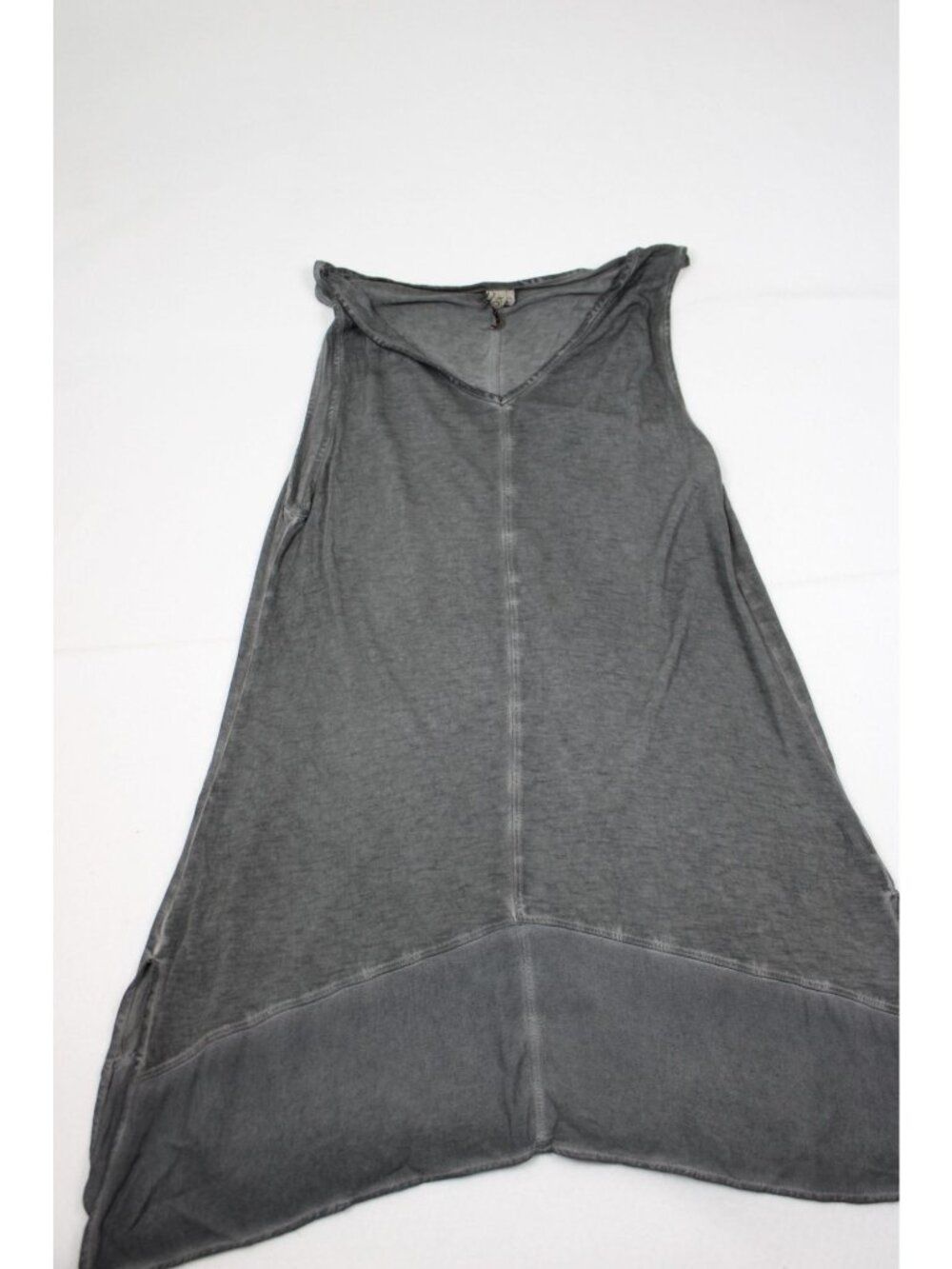 XCVI Gray Sleeveless Tunic Tank Top